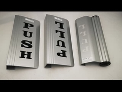 Maniglia di trazione e spinta della maniglia della piastra di copertura della porta in alluminio per accessori hardware per porte in vetro