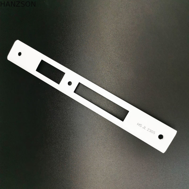 Coperchio bianco di alluminio della serratura di porta della serratura di finestra di scivolamento del quadrato per la maniglia