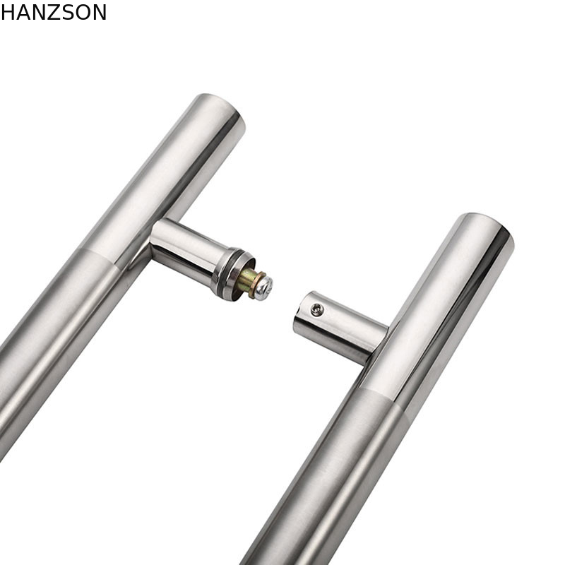 SUS316 la maniglia cromata, porta di vetro del bagno SUS201 tratta lo spessore della metropolitana di 1.5mm