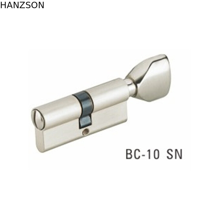 Euro cilindro durevole della serratura di porta di profilo, dimensione del cilindro 33.3×17.3×10.3mm della serratura del bagno