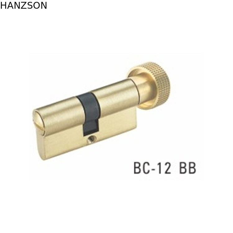 Euro cilindro durevole della serratura di porta di profilo, dimensione del cilindro 33.3×17.3×10.3mm della serratura del bagno