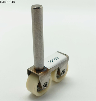 portone della puleggia della ruota del portone di scivolamento 608zz che sopporta ruota W18xH34xL42mm