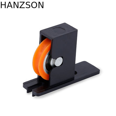 Prova della ruggine che fa scorrere i rulli di porta di nylon con il ODM di nylon del materiale della doppia puleggia