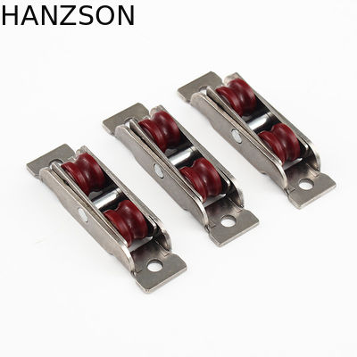 Progettazione moderna materiale di nylon dell'OEM della sostituzione SS201 del rullo del portello scorrevole